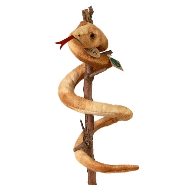 Plush Brown snake 90 cm.