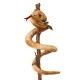 Plush Brown snake 90 cm.