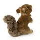 Plush Squirrel with acorn 20 cm.