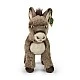 Plush donkey standing 28 cm.