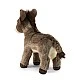 Plush donkey standing 28 cm.