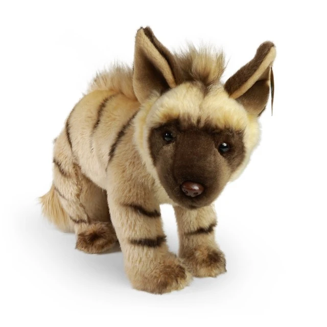Plush standing hyena 40 cm.