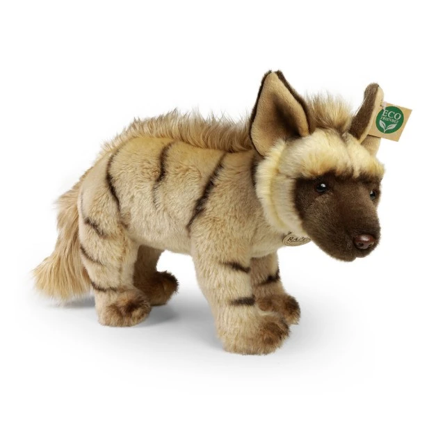 Plush standing hyena 40 cm.