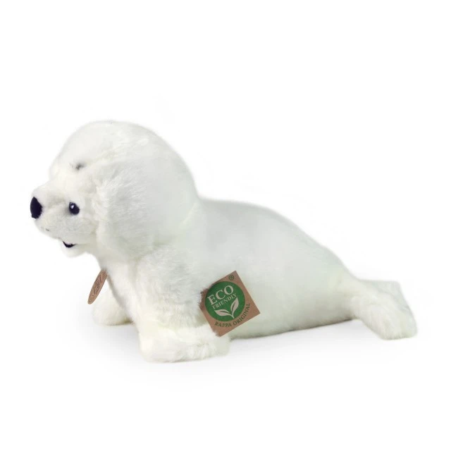Plush White Seal 25 cm.