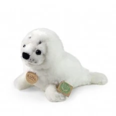 Plush White Seal 25 cm.