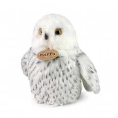 Plush White Owl 18 cm.