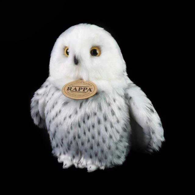 Plush White Owl 18 cm.