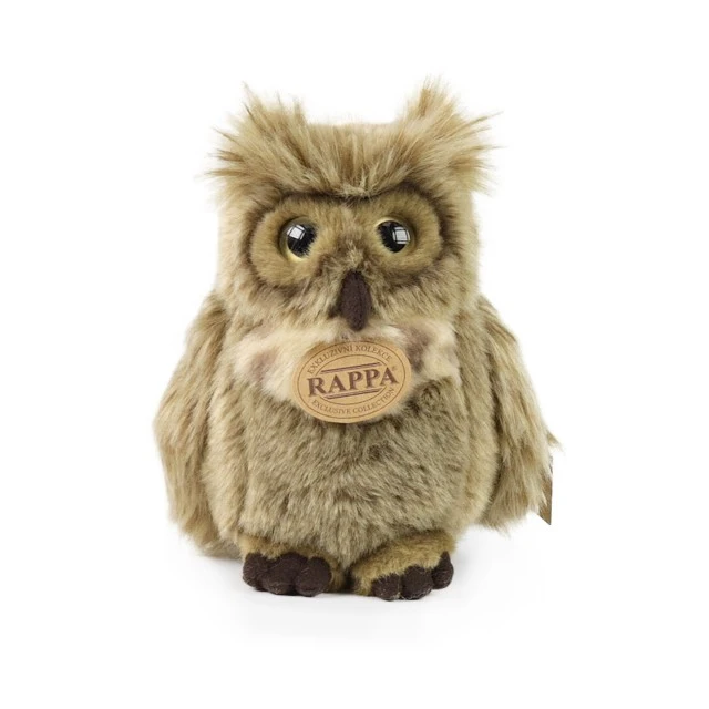Plush Eurasian Owl 17 cm.