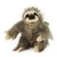 Plush Shaggy Sloth Sitting 25 cm.