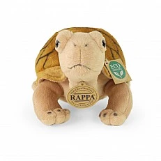 Plush Brown Turtle Agatha 25 cm. standing