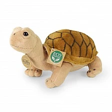 Plush Brown Turtle Agatha 25 cm. standing