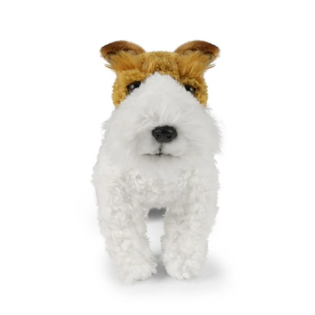 Plush dog Fox Terrier 30 cm. standing