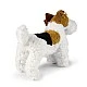 Plush dog Fox Terrier 30 cm. standing
