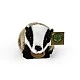 Plush Badger 22 cm. standing