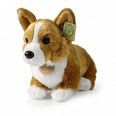 Plush Corgi dog 32 cm. Eco friends series