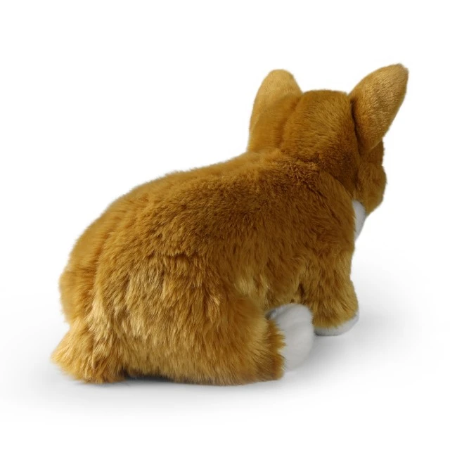 Plush Corgi dog 32 cm. Eco friends series