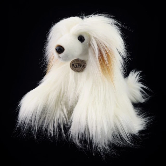 Plush Chinese Crested Dog 30 cm.