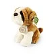 Plush dog St. Bernard 20 cm. sitting