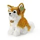 Plush Chihuahua dog 28 cm.