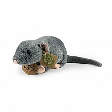 Eco plush toy Gray mouse 20 cm.
