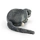 Eco plush toy Gray mouse 20 cm.