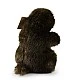 Eco plush toy Baby Mole 15 cm.