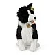 Eco plush toy Border Collie sitting 40 cm.