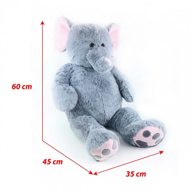 Large plush elephant Bimbo 100 cm.