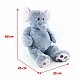 Large plush elephant Bimbo 100 cm.
