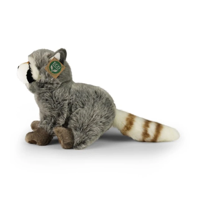 Plush Raccoon 28 cm. Eco Friends series