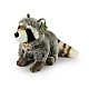 Plush Raccoon 28 cm. Eco Friends series