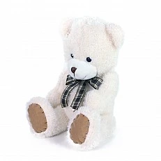 Plush toy Teddy bear with ribbon 25 cm.