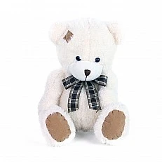 Plush toy Teddy bear with ribbon 25 cm.