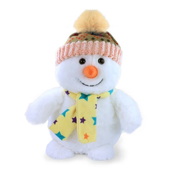 Plush toy Snowman with a hat 26 cm.