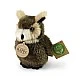 Plush Brown Owl 13 cm. Eco Friends series