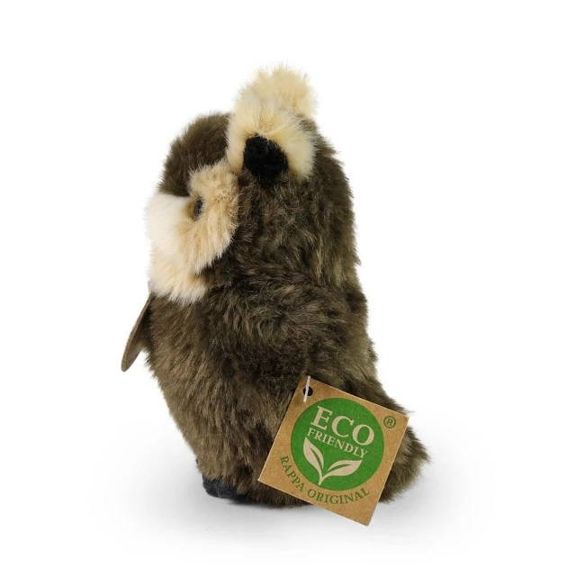 Plush Brown Owl 13 cm. Eco Friends series