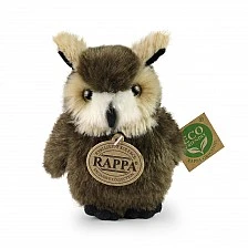 Plush Brown Owl 13 cm. Eco Friends series