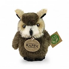 Plush Brown Owl 13 cm. Eco Friends series