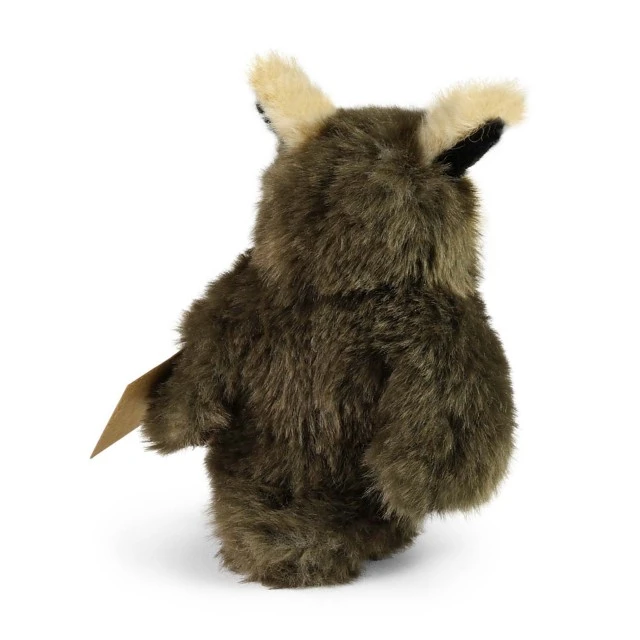 Plush Brown Owl 13 cm. Eco Friends series