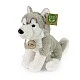 Eco plush toy Husky 23 cm. Soft Collection series