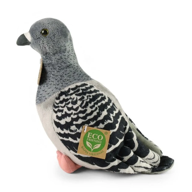 Plush Dove gray 22 cm. Eco Friends series
