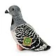Plush Dove gray 22 cm. Eco Friends series