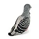 Plush Dove gray 22 cm. Eco Friends series