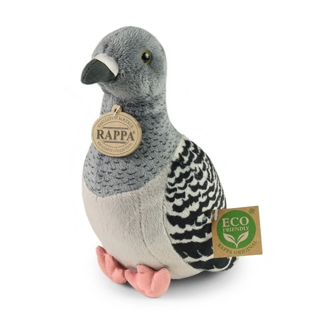 Plush Dove gray 22 cm. Eco Friends series