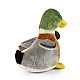 Plush Large Green-headed Duck with sound 22 cm. Eco Friends series