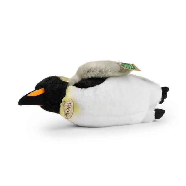 Plush Swimming Penguin 28 cm. Eco Friends series
