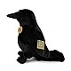 Plush Crow 25 cm. Eco Friends series