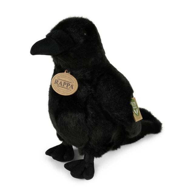 Plush Crow 25 cm. Eco Friends series
