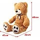 Large teddy bear Cuba 100 cm.