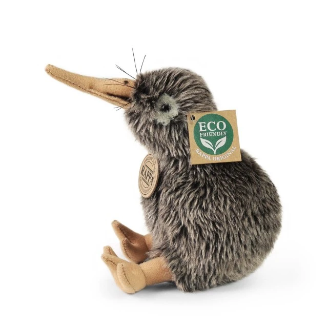 Plush Kiwi bird 15 cm. Eco friends series